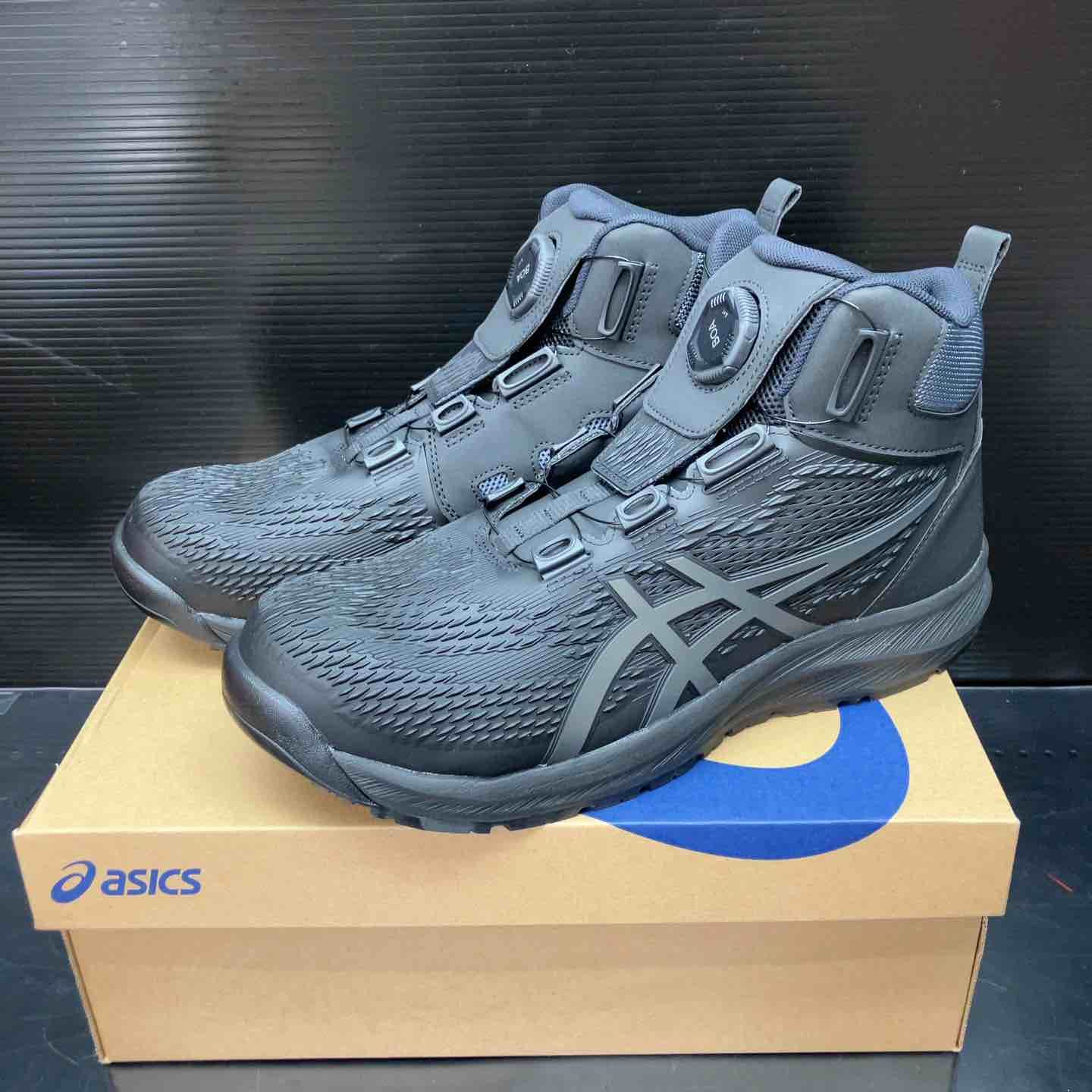 アシックス] 安全靴 作業靴 ウィンジョブ CP122 BOA ブラック
