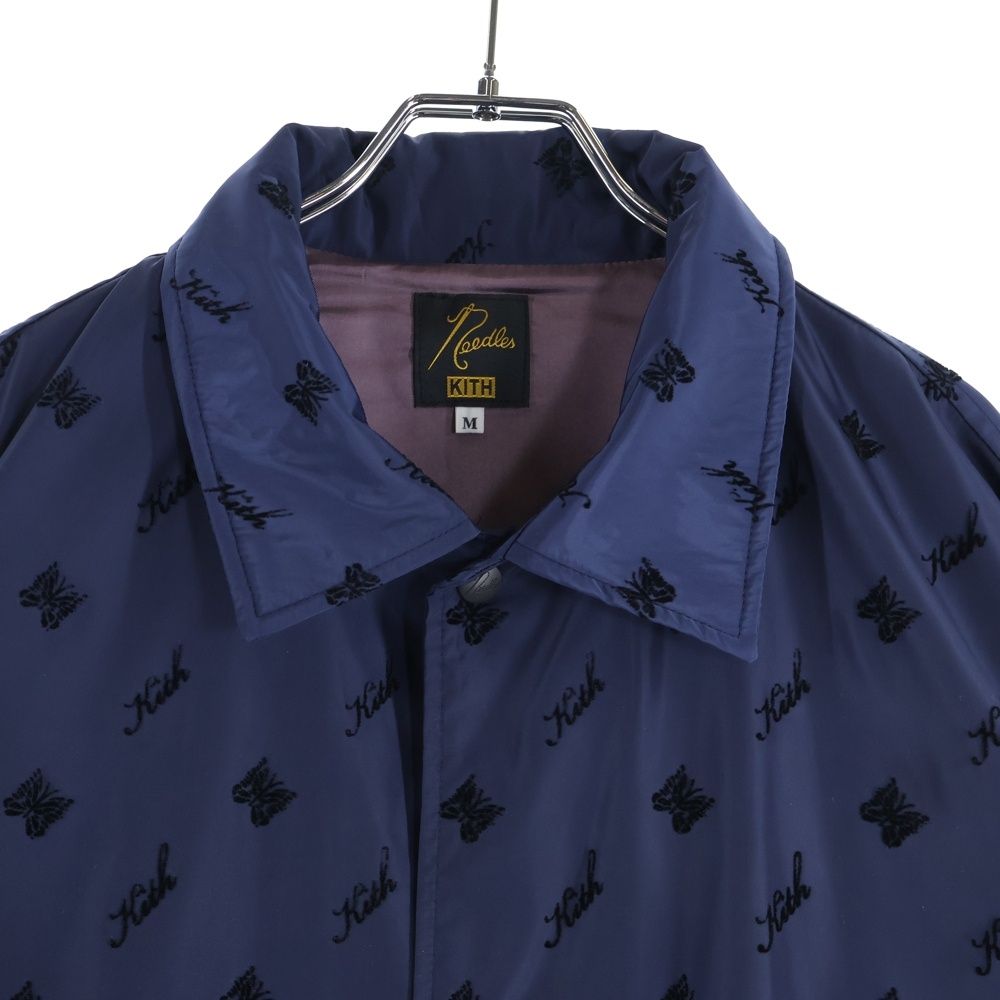 KITH (キス) ×Needles Coach Jacket ニードルス コーチジャケット ロゴ