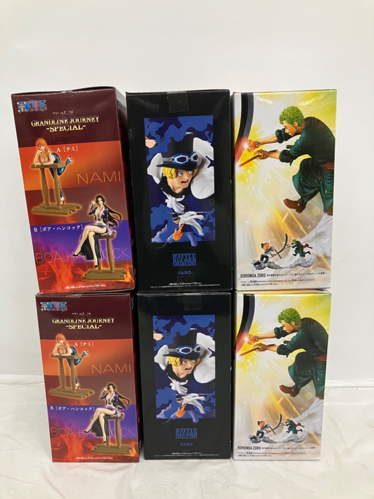 未開封 ONE PIECE ワンピース 3種6個セット フィギュア LF1529 f099