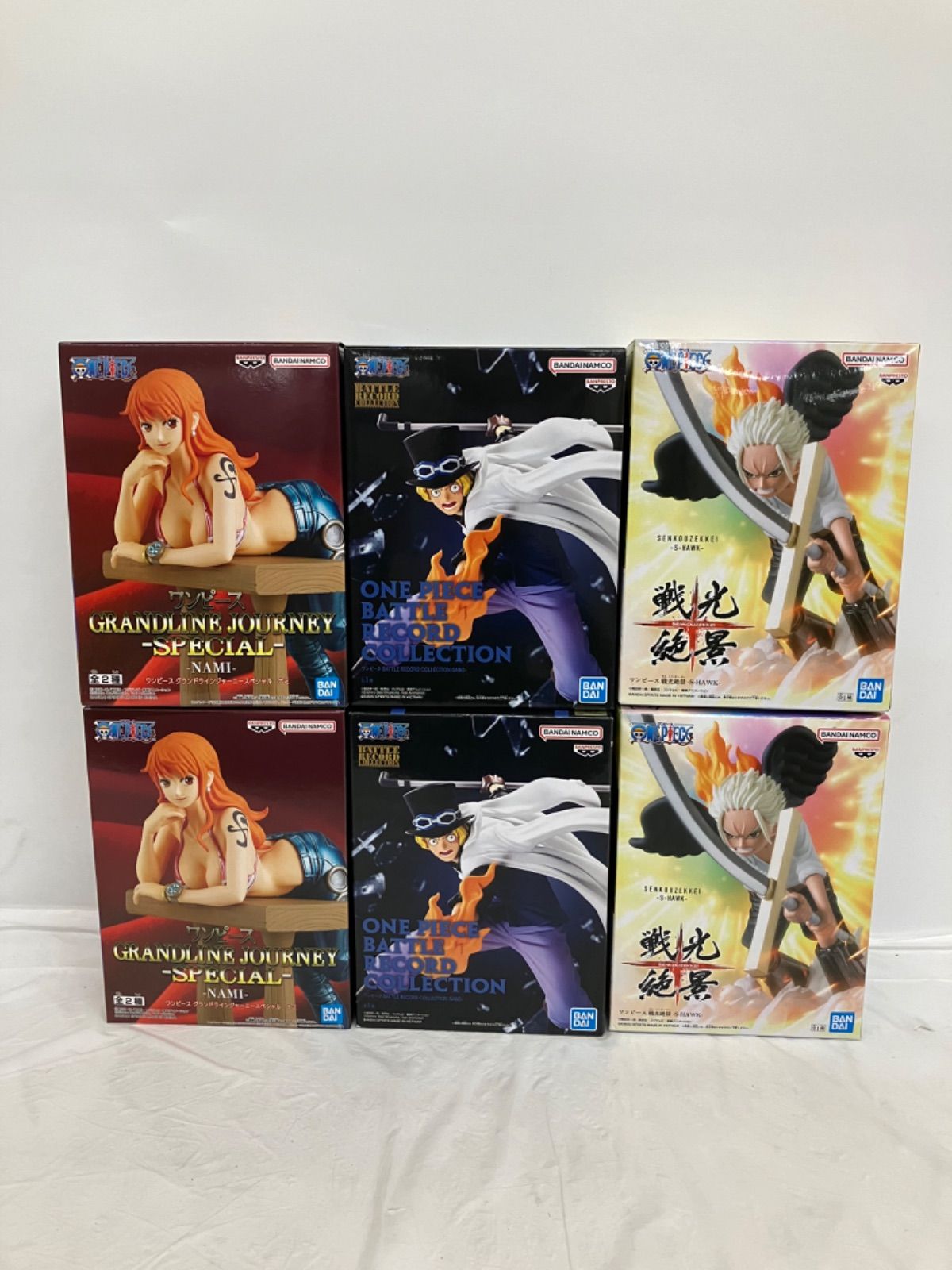 未開封 ONE PIECE ワンピース 3種6個セット フィギュア LF1529 f099