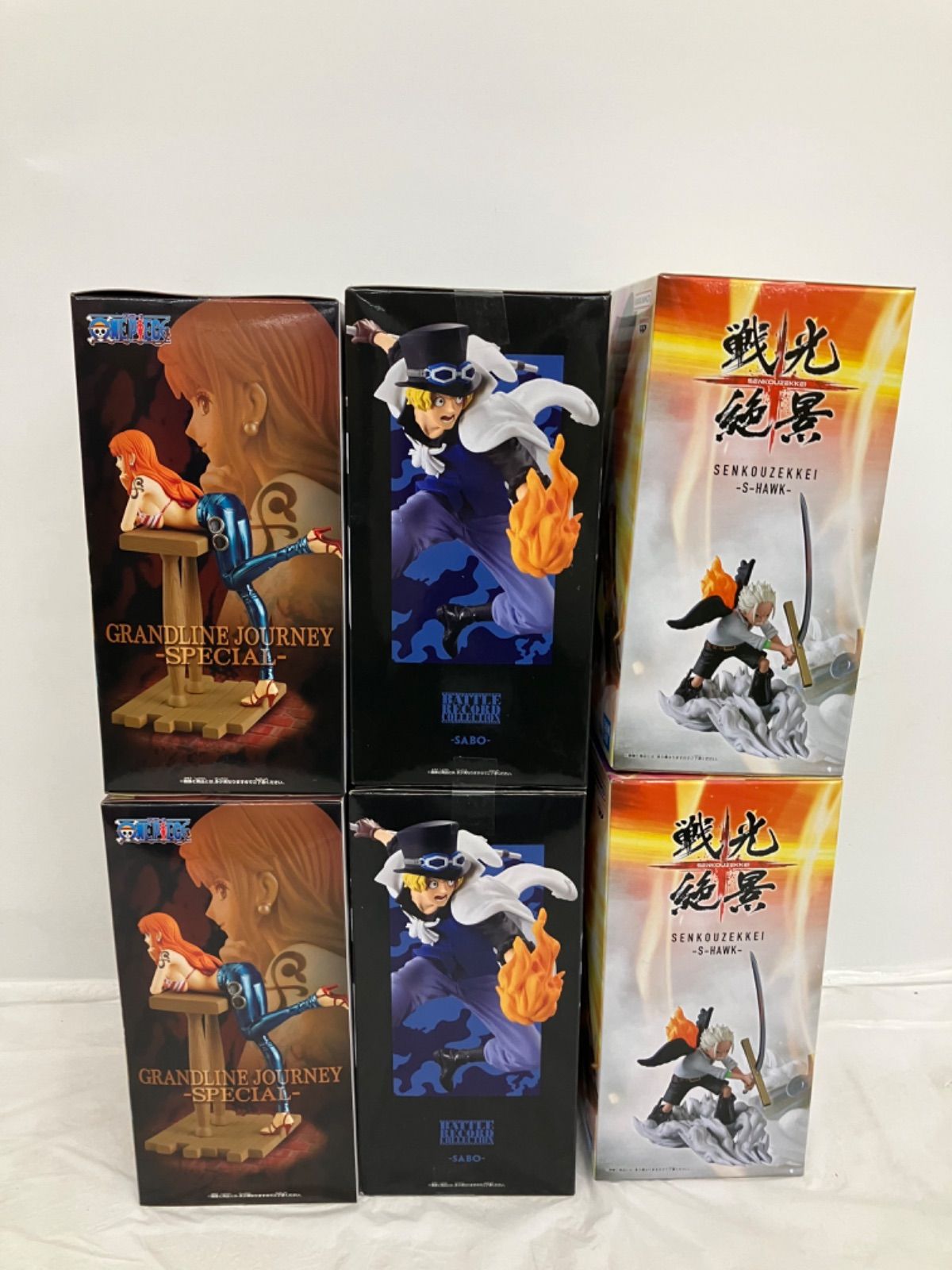 未開封 ONE PIECE ワンピース 3種6個セット フィギュア LF1529 f099