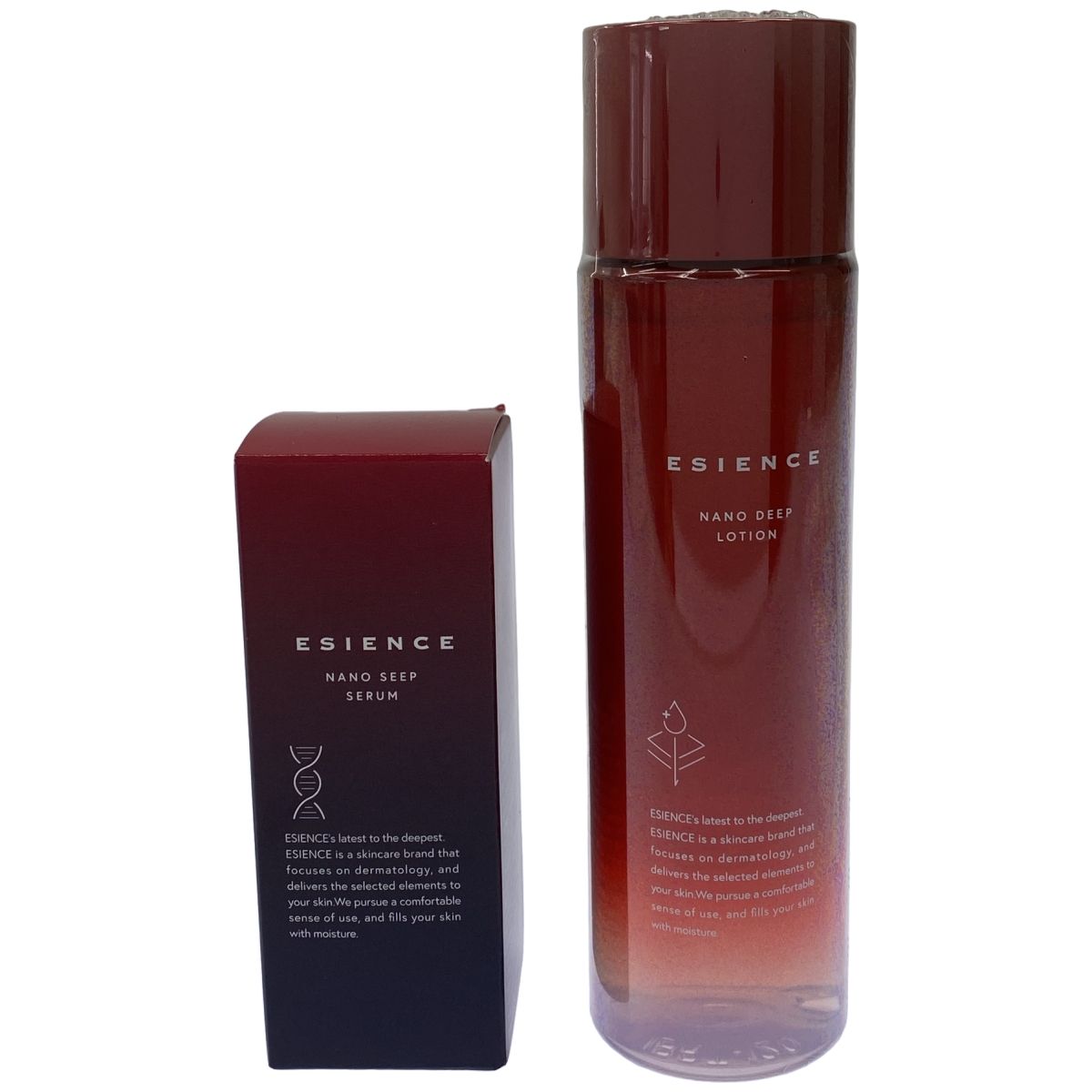 エシエンスナノディープセラム+ナノディープローション各2本セット