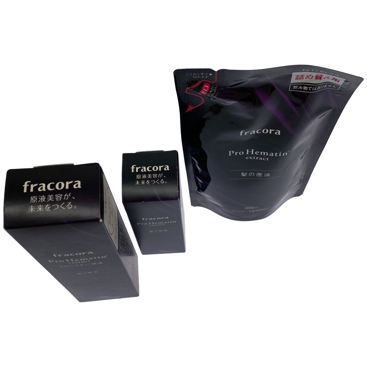 fracora Pro Hematin extract 髪の原液 3個セット Z000 fracora