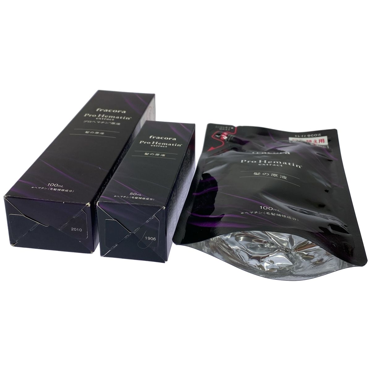 fracora Pro Hematin extract 3パック fracora Pro Hematin extract 髪の原液 3個セット FRACORA