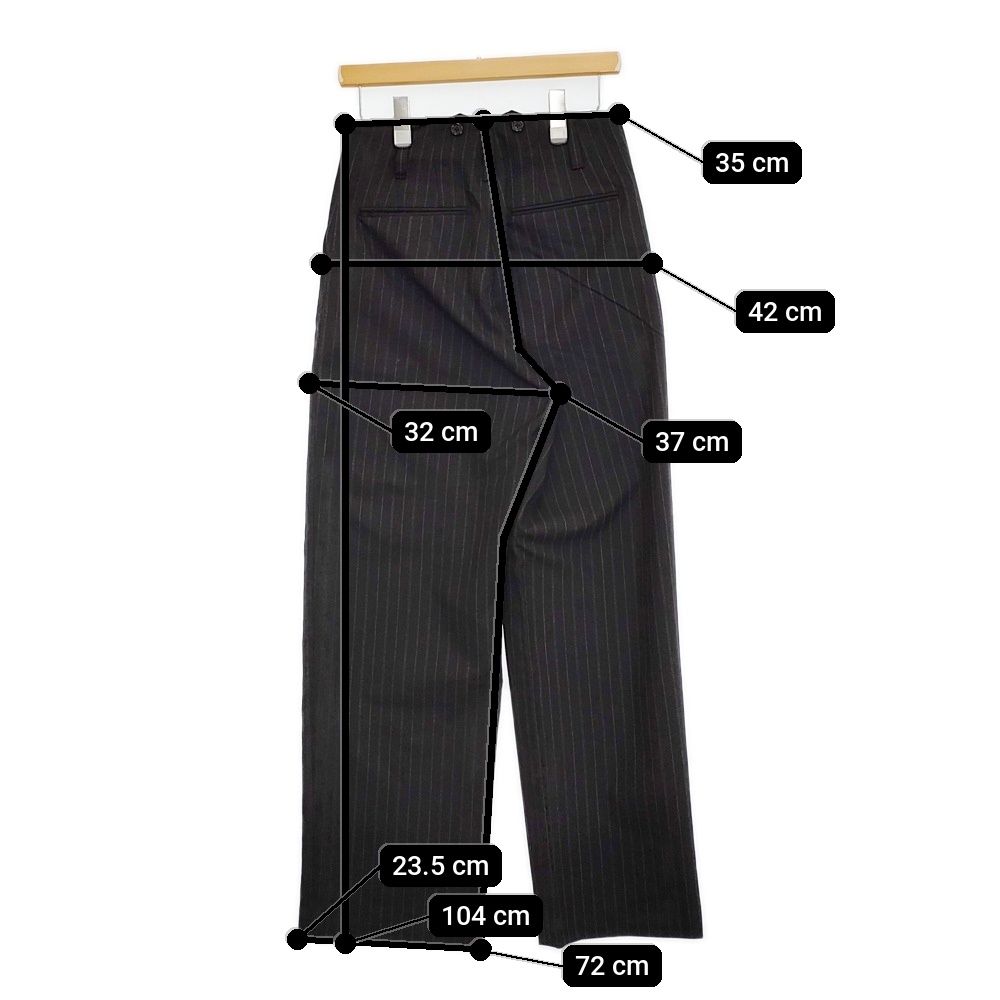 MARGARET HOWELL/FOX BROTHERS 250周年 STRIPE WOOL PLAINWEAVE 定価  