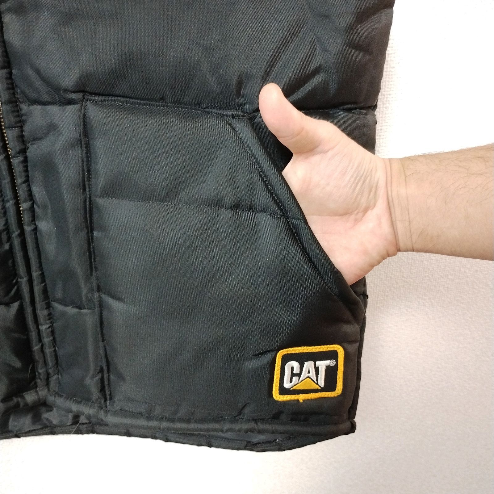 値下中！！】USA製 caterpillar キャタピラー CAT ベスト - メルカリ