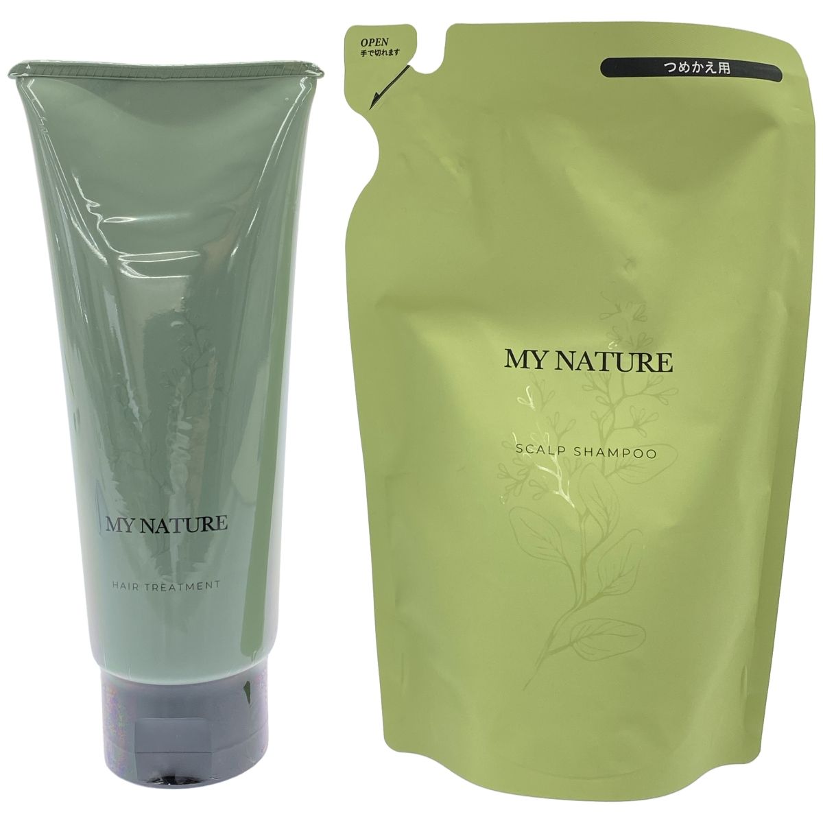 マイナチュレ スカルプシャンプー２本　トリートメント1本　セット マイナチュレ 薬用スカルプシャンプー＆ヘアトリートメント 2セット