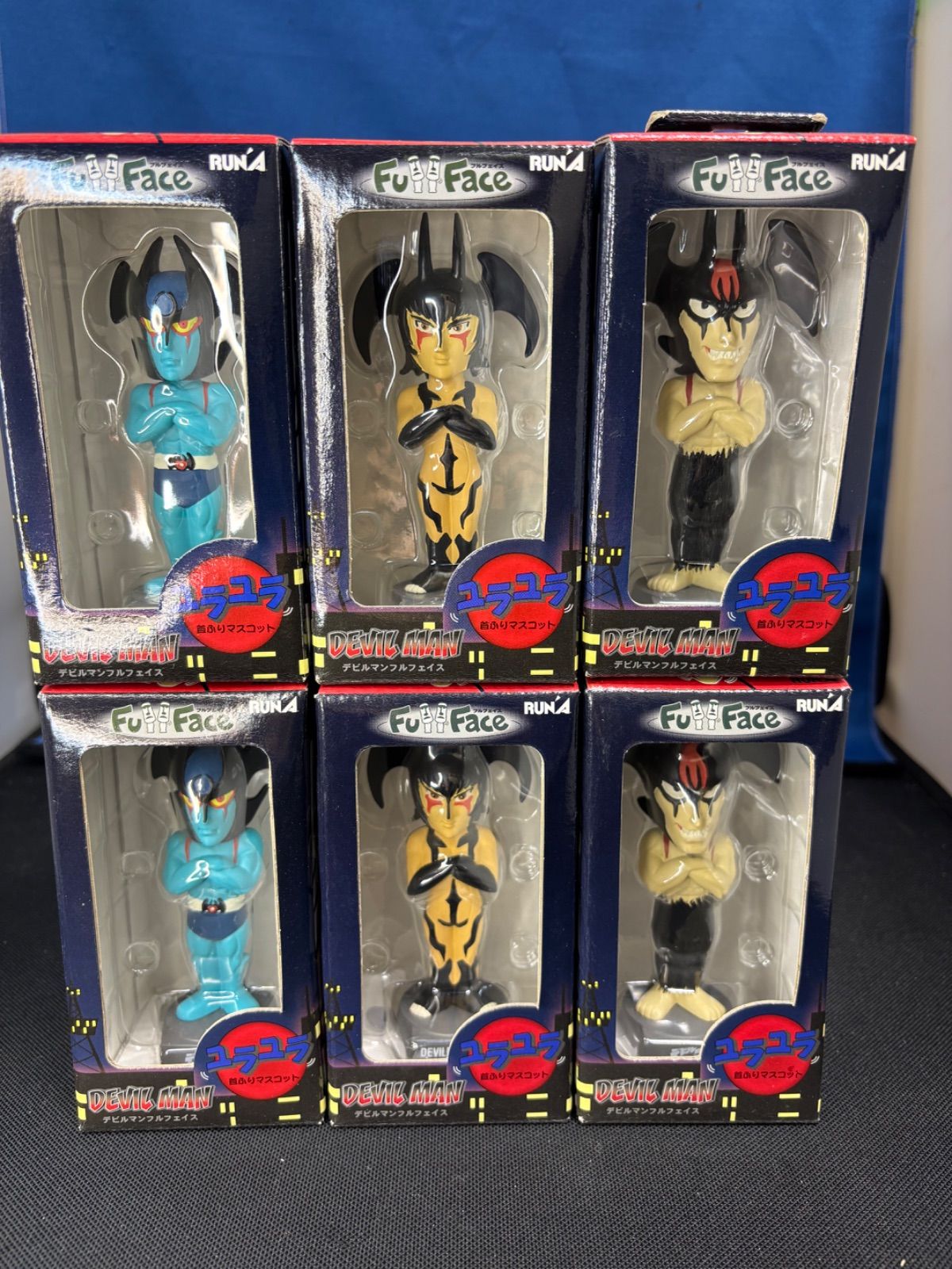 RUNA 鉄人28号 フルフェイス 首振り人形 鉄人28号 当時物 昭和レトロ