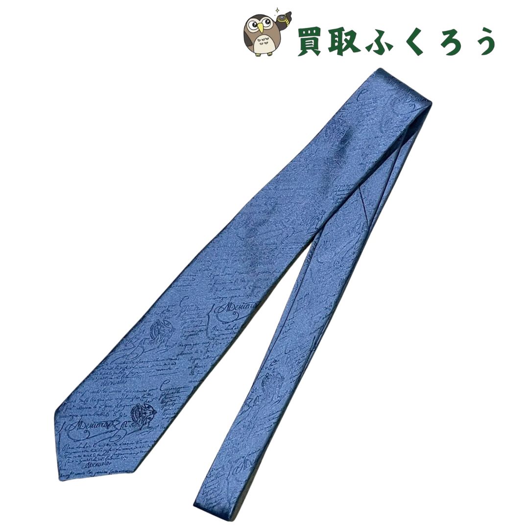 Berluti ベルルッティ ネクタイ カリグラフィ スクリットタイ 極美品
