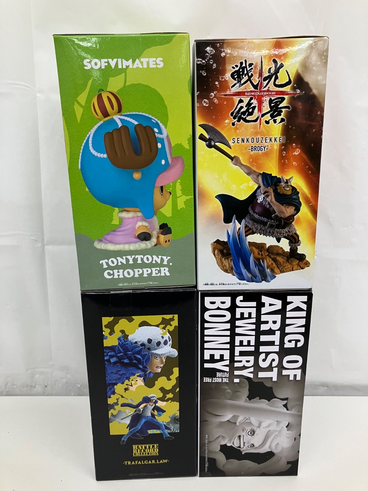 未開封 ワンピース KING OF ARTIST JEWELRY.BONNEY 他4個セット LF1562