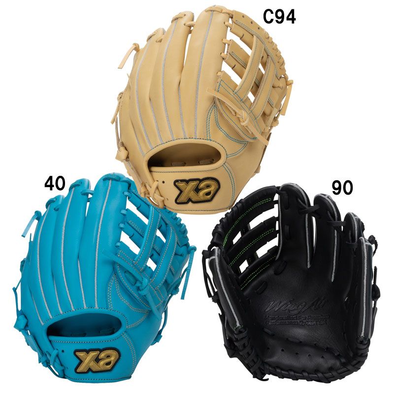 ザナックス Xanax 軟式ジュニア用ウイングエアーグラブ サイズM JR