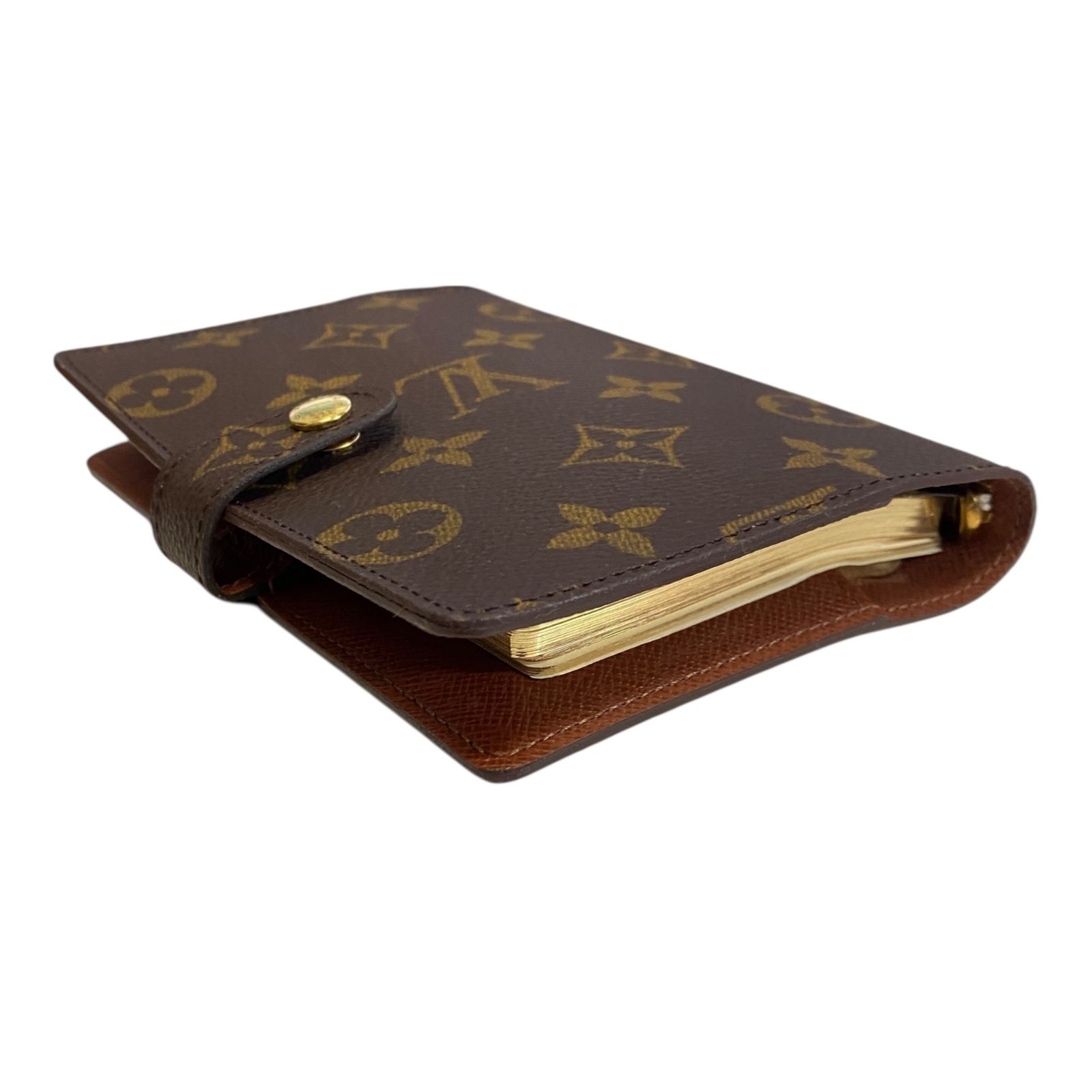 中古品】ルイヴィトン モノグラム アジェンダ 手帳カバー 2001年