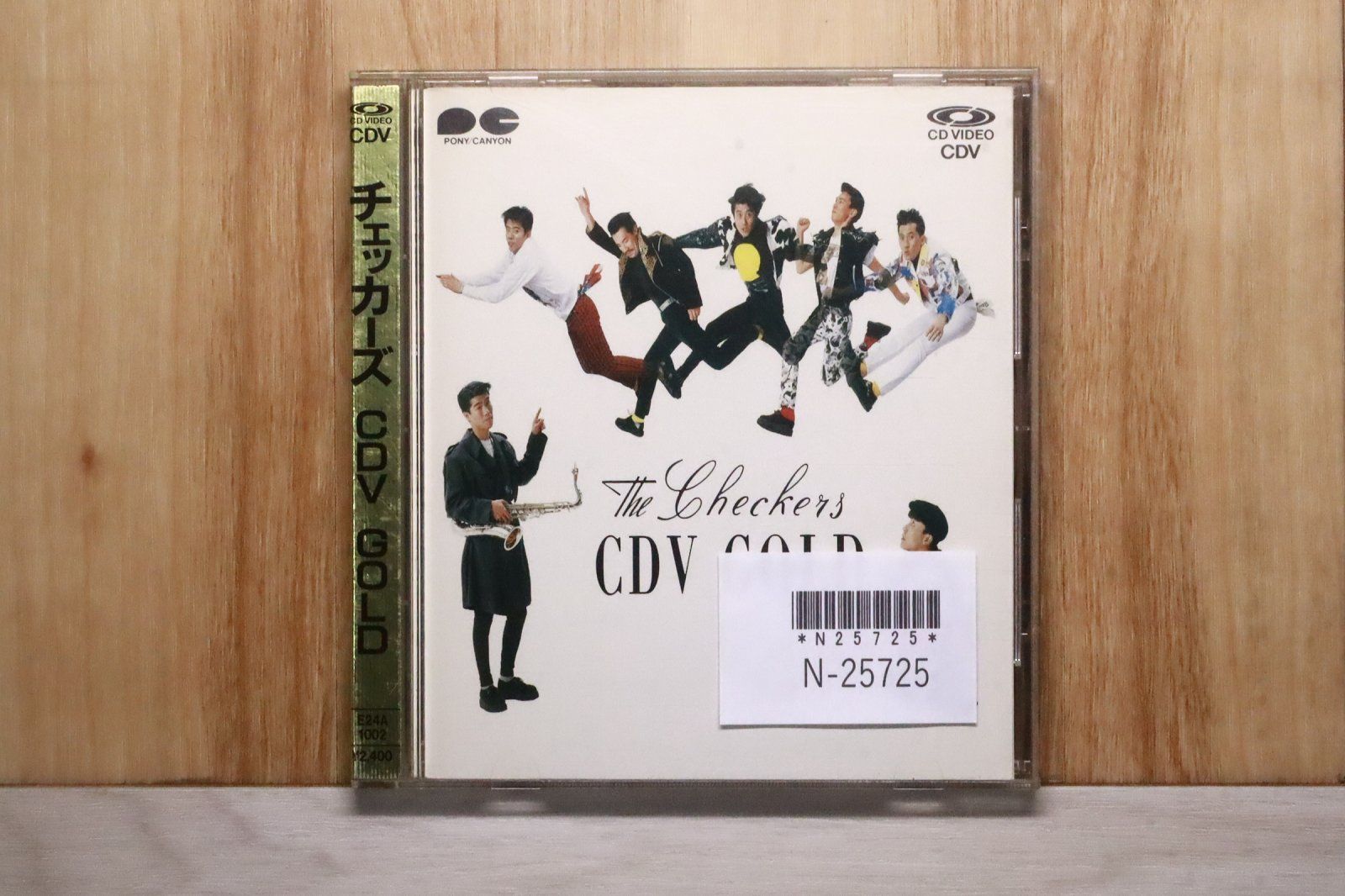 中古CD☆ザ・チェッカーズ/The Checkers□ CDV GOLD 【E24A1002/++++++