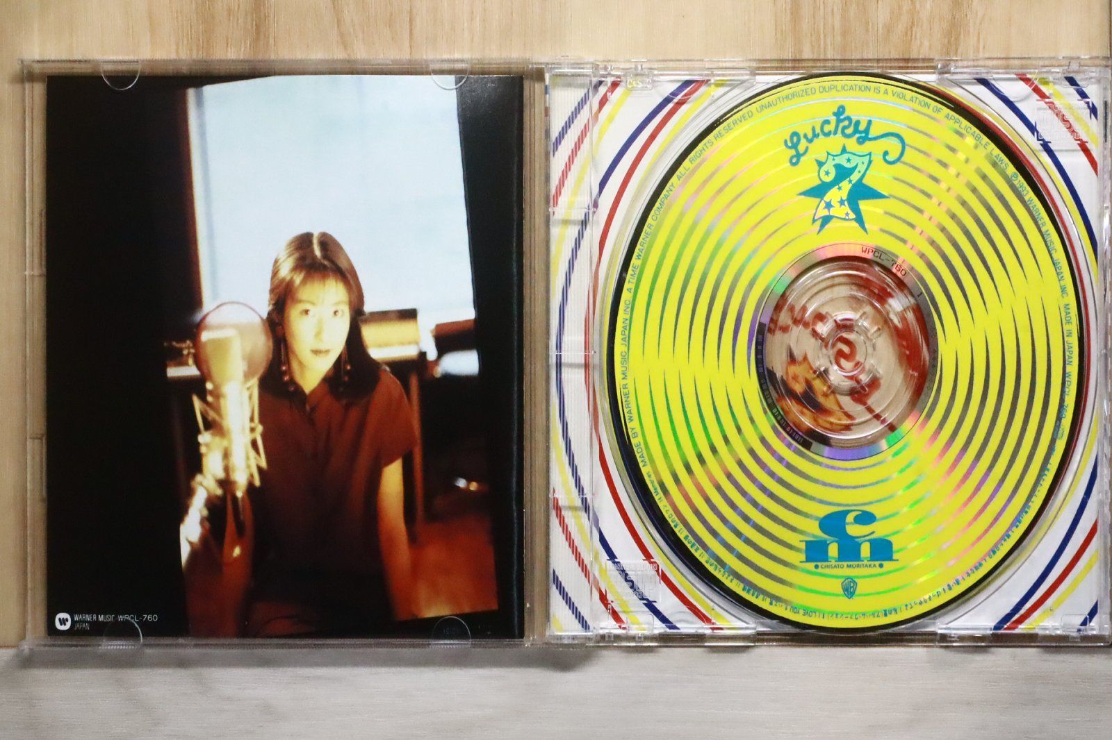 国内盤CD☆森高千里/Chisato Moritaka□ LUCKY 7 【WPCL760