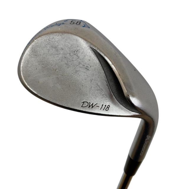中古】 キャスコ Dolphin Wedge DW-118 シルバー 58° ウェッジ WG NS