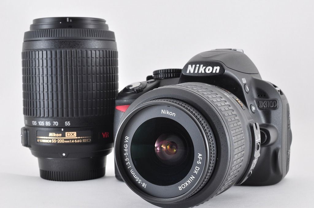 Nikon ニコン D3100 デジタル一眼カメラ ダブルズームキット 18-55mm