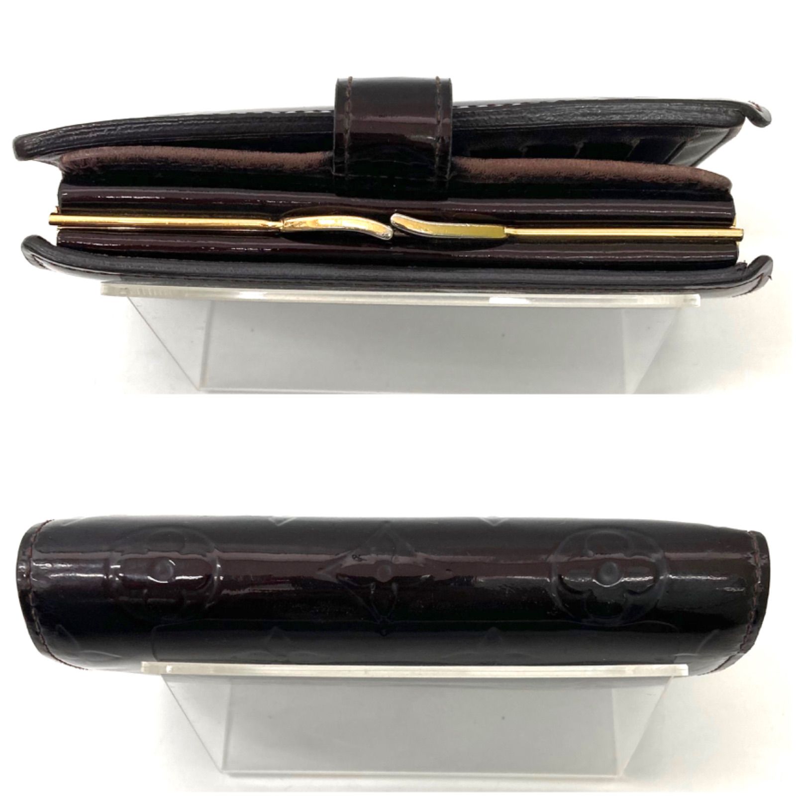 LOUIS VUITTON】ルイヴィトン ヴェルニ ヴィエノワ 二つ折り財布