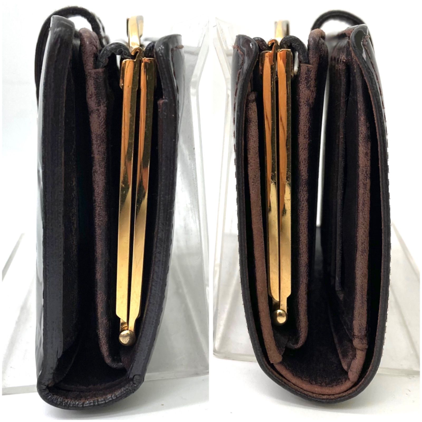 LOUIS VUITTON】ルイヴィトン ヴェルニ ヴィエノワ 二つ折り財布