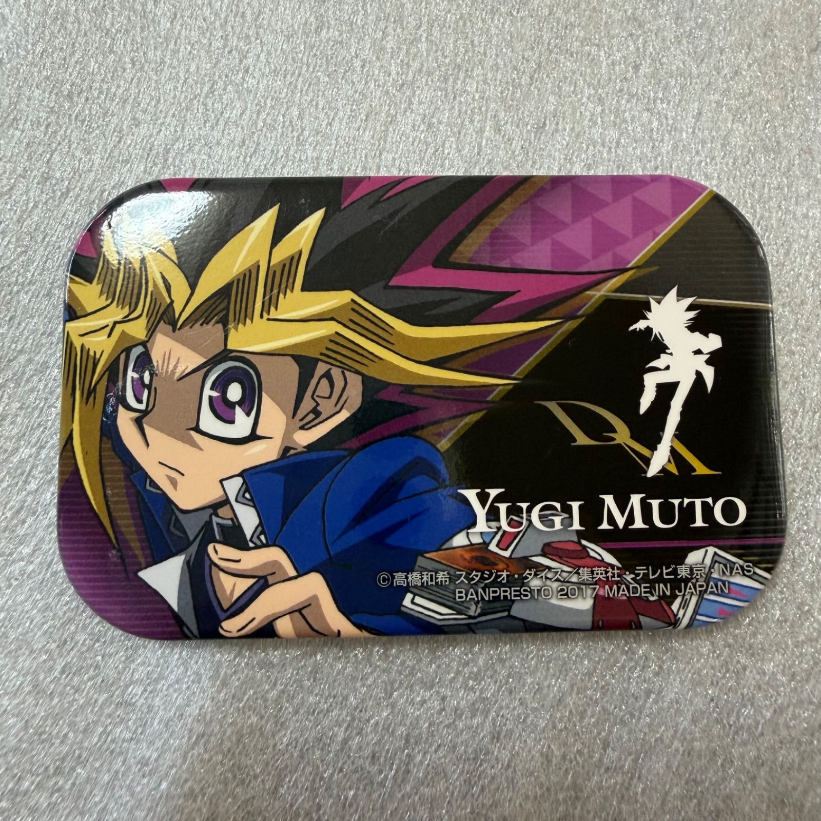 遊戯王　武藤遊戯　ピンズ　缶バッジ カフェ 遊戯王 武藤遊戯 スクエア缶バッジ U6 - メルカリ