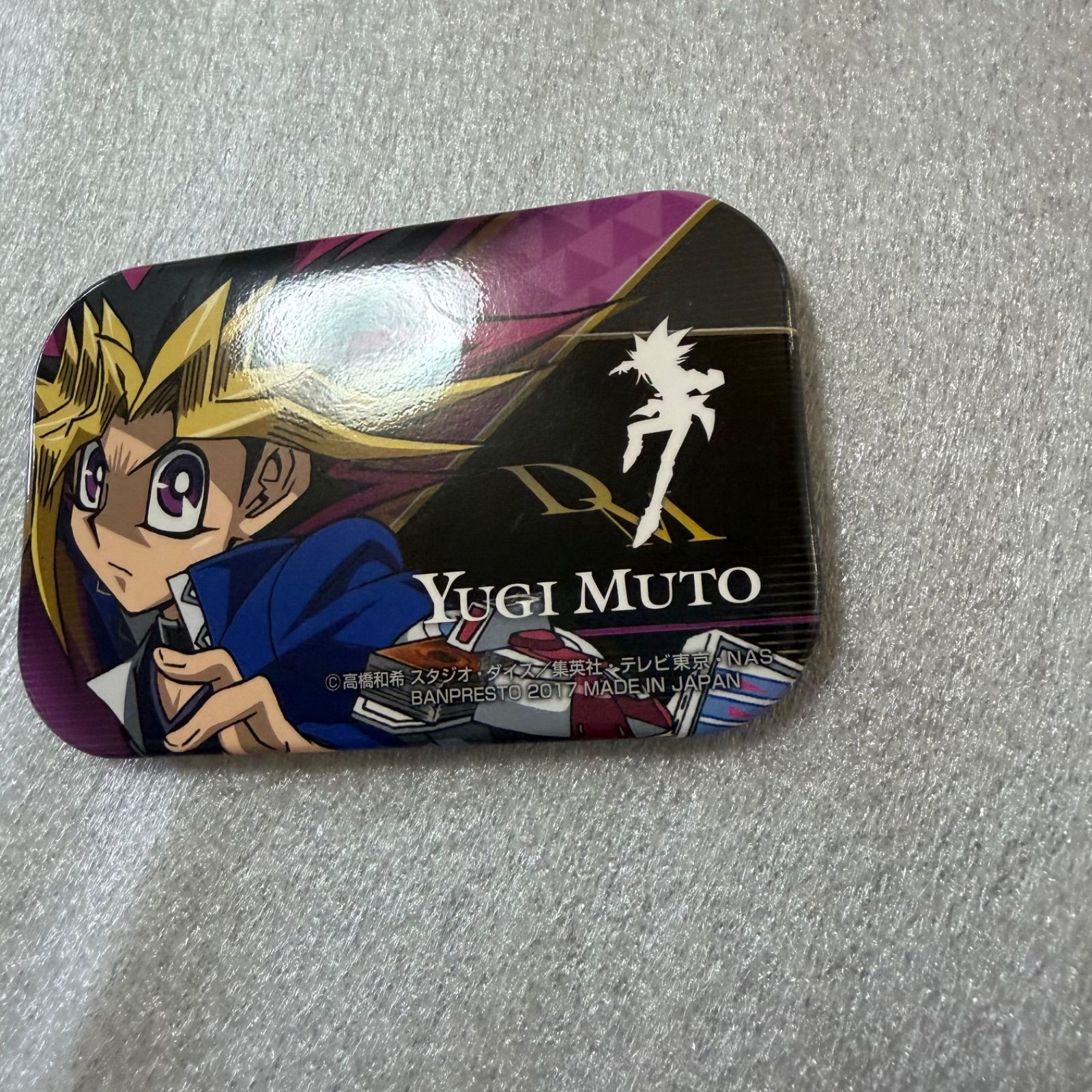 遊戯王 武藤遊戯 缶バッジ 遊戯王武藤遊戯缶バッジ表遊戯