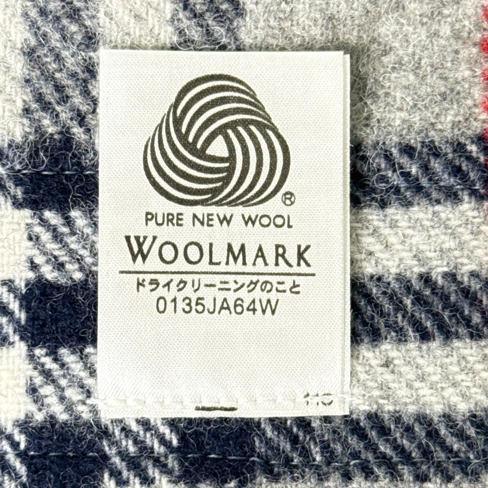 バーバリー　ひざ掛け / ブランケット　ウール100％　グレー　マフラー バーバリー ひざ掛け / トップ ブランケット ウール100％ グレー