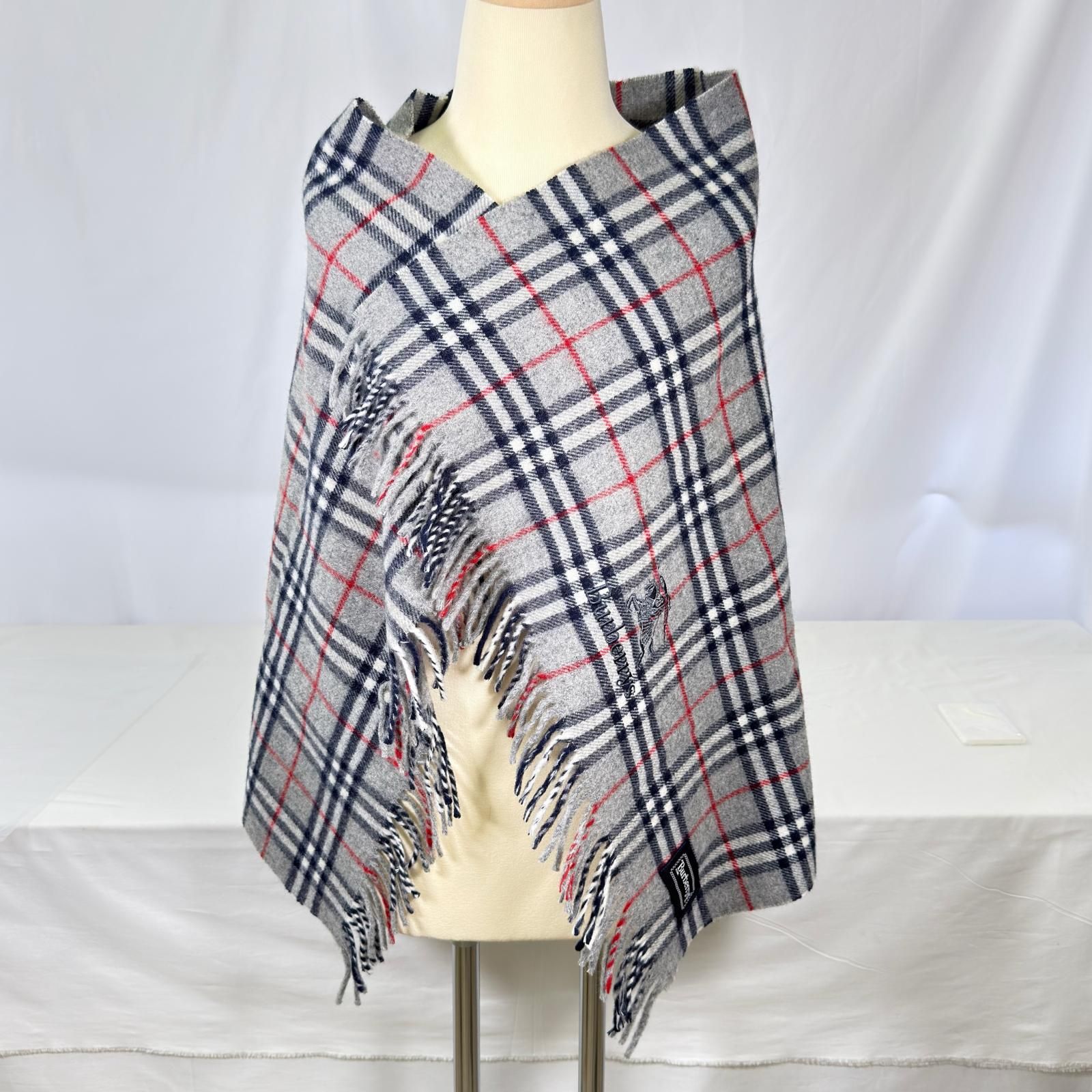 本物保証 美品 Burberrys バーバリーズ マフラー ストール