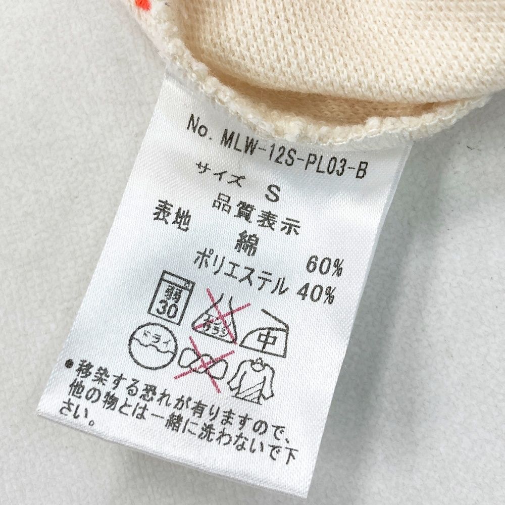 サイズ：S MARK&LONA マークアンドロナ 半袖ポロシャツ スカル刺繍 総