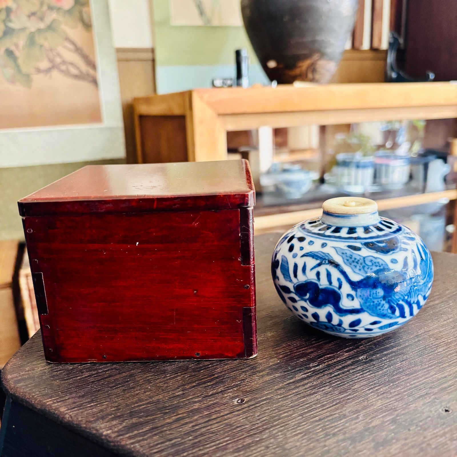 明代 染付け 千鳥 小壺 明代 染付け 千鳥 小壺 明代 染付け 千鳥 小壺 【公式通販】