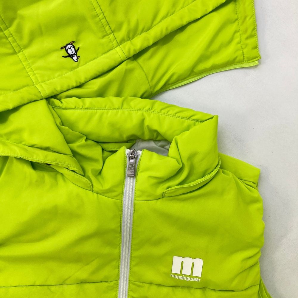 munsingwearマンシングウェア　ダウンベスト スカート2点セット【美品】 munsingwearマンシングウェア ダウンベスト スカート2点セット【美品