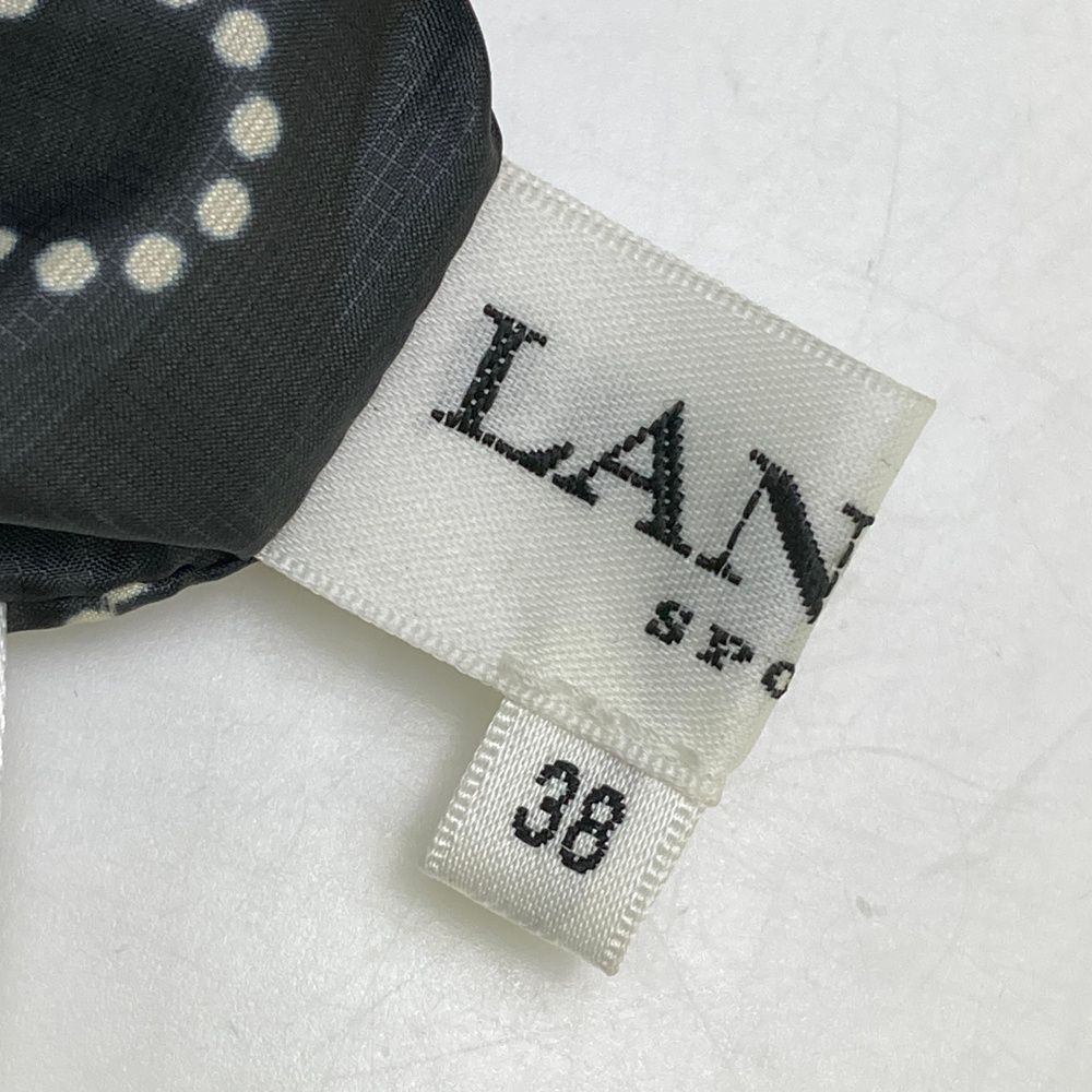 サイズ：38 LANVIN SPORT ランバン スポール 中綿 ジップベスト 総柄