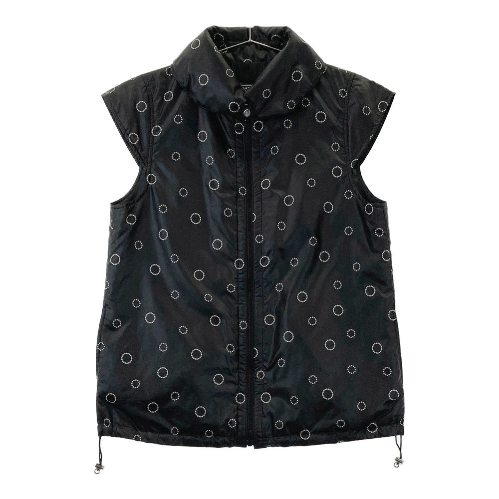 サイズ：38 LANVIN SPORT ランバン スポール 中綿 ジップベスト 総柄