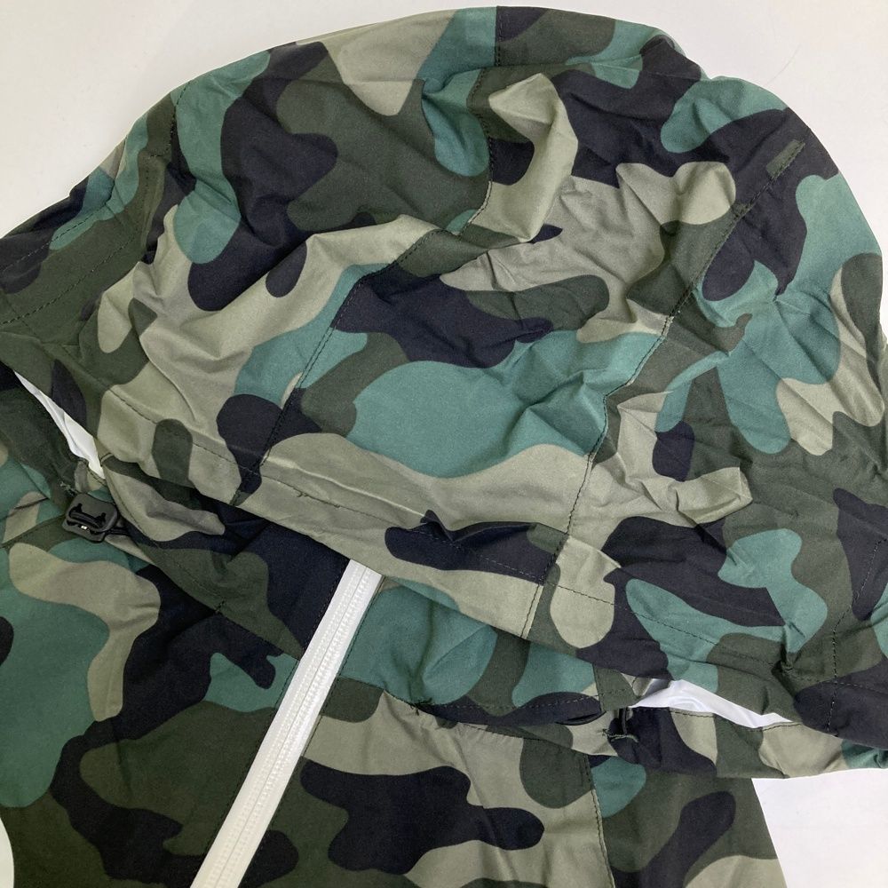 サイズ：5 PEARLY GATES パーリーゲイツ レインジャケット カモフラ