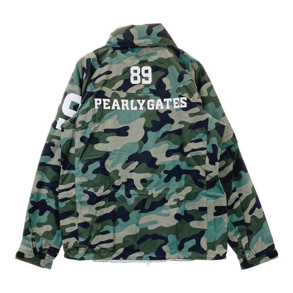 サイズ：5 PEARLY GATES パーリーゲイツ レインジャケット カモフラ