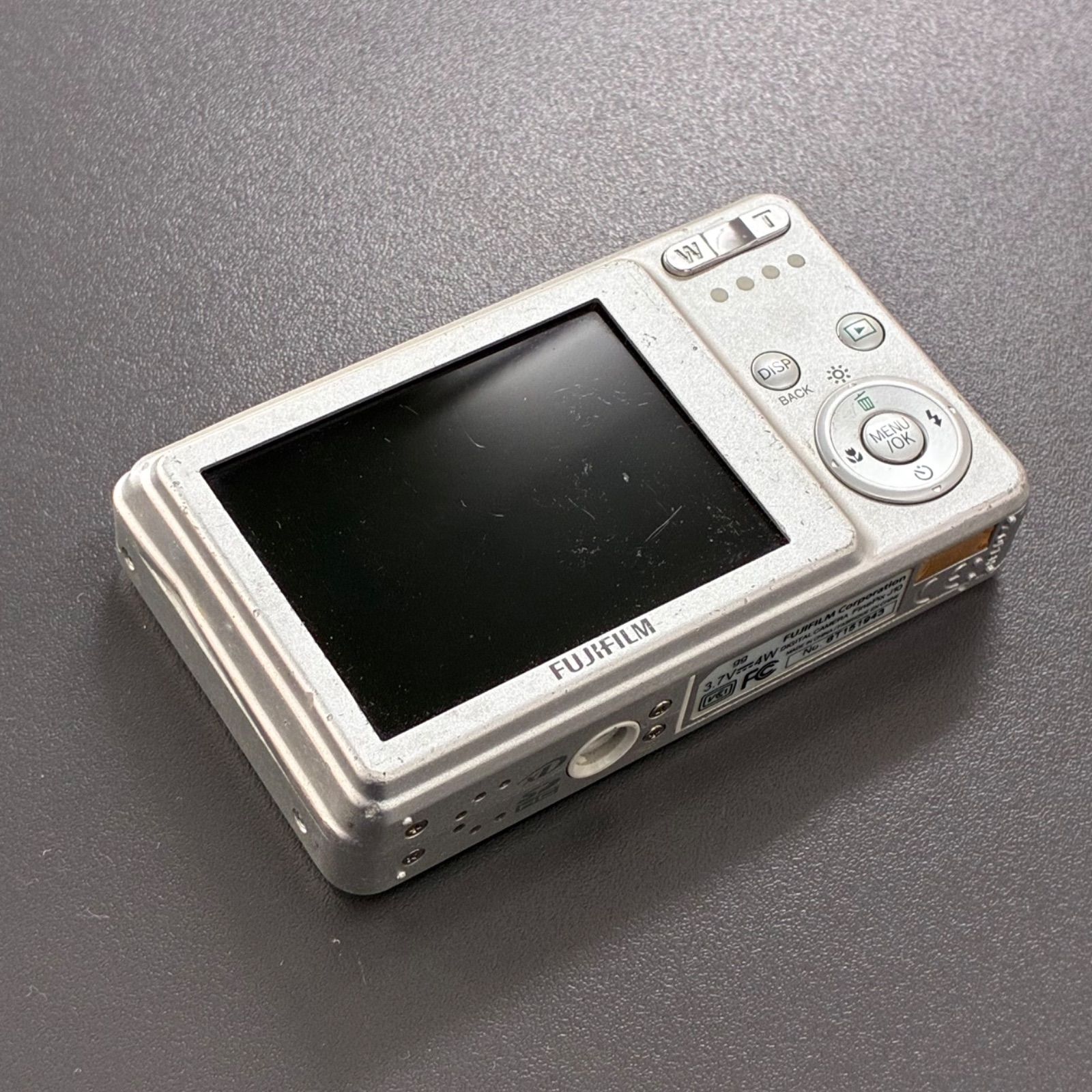 ジャンク】FUJIFILM FinePix J10 デジタルカメラ シルバー コンデジ