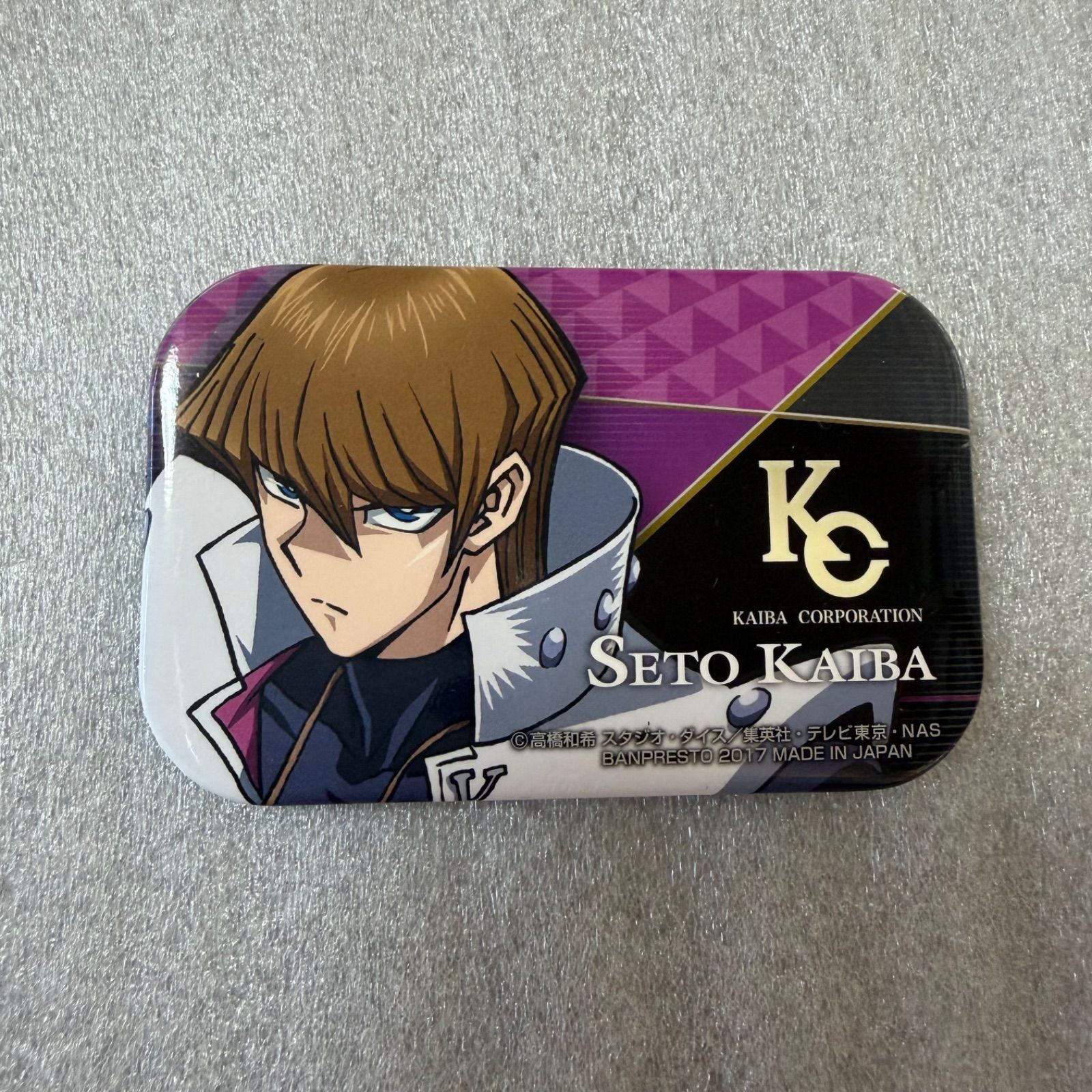 スクエア缶バッジ 海馬瀬人 カフェS 6