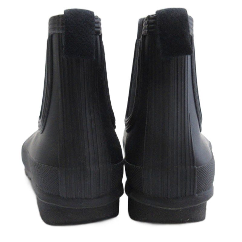 ハンター HUNTER サイドゴア レインブーツ ブラック US7 24cm □FF