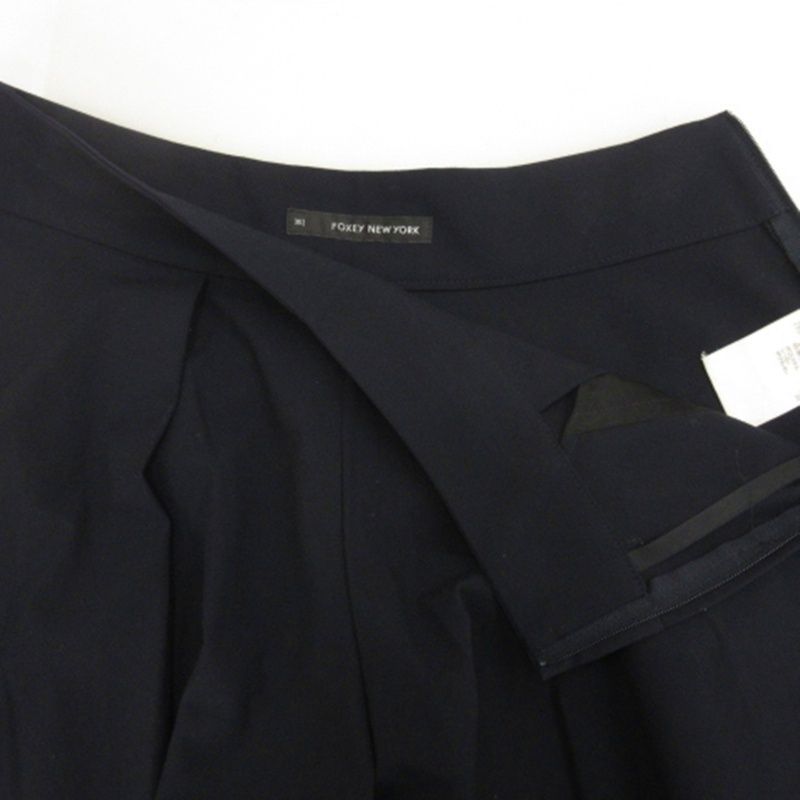 フォクシーニューヨーク FOXEY NEW YORK ショートパンツ ブラック 38