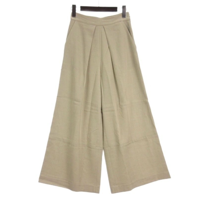 ＡＤＯＲＥ ワイドパンツ36 アドーア ADORE ワイド パンツ ベージュ 36 □TC - メルカリ