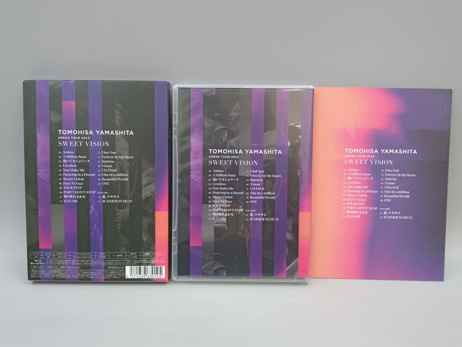 TOMOHISA YAMASHITA ARENA TOUR 2023 SWEET VISION Blu-ray 山下智久