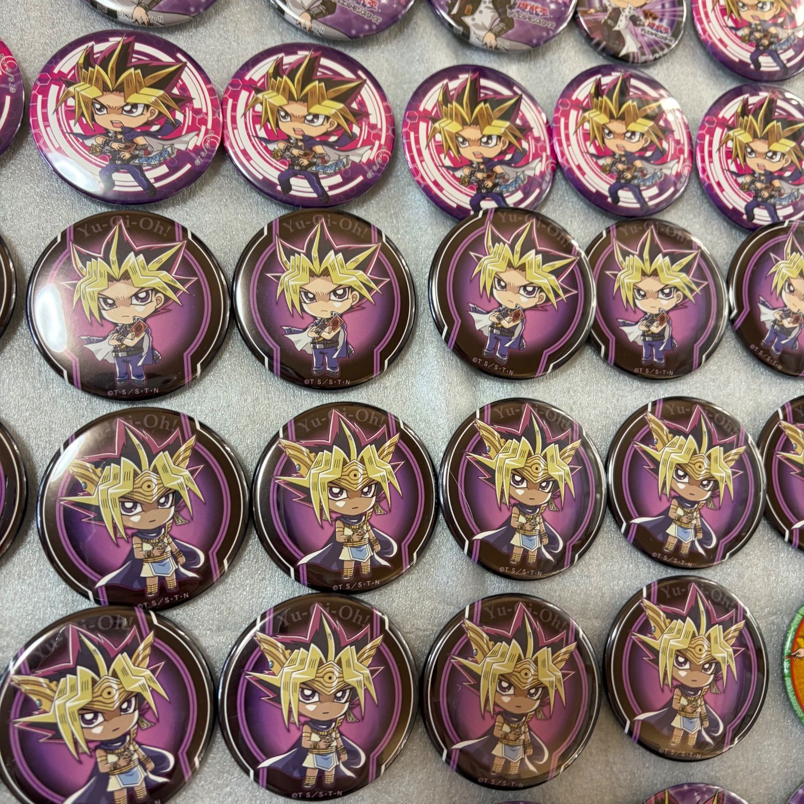 遊戯王 缶バッジ まとめ売り 闇遊戯 海馬瀬人 武藤遊戯 59459444
