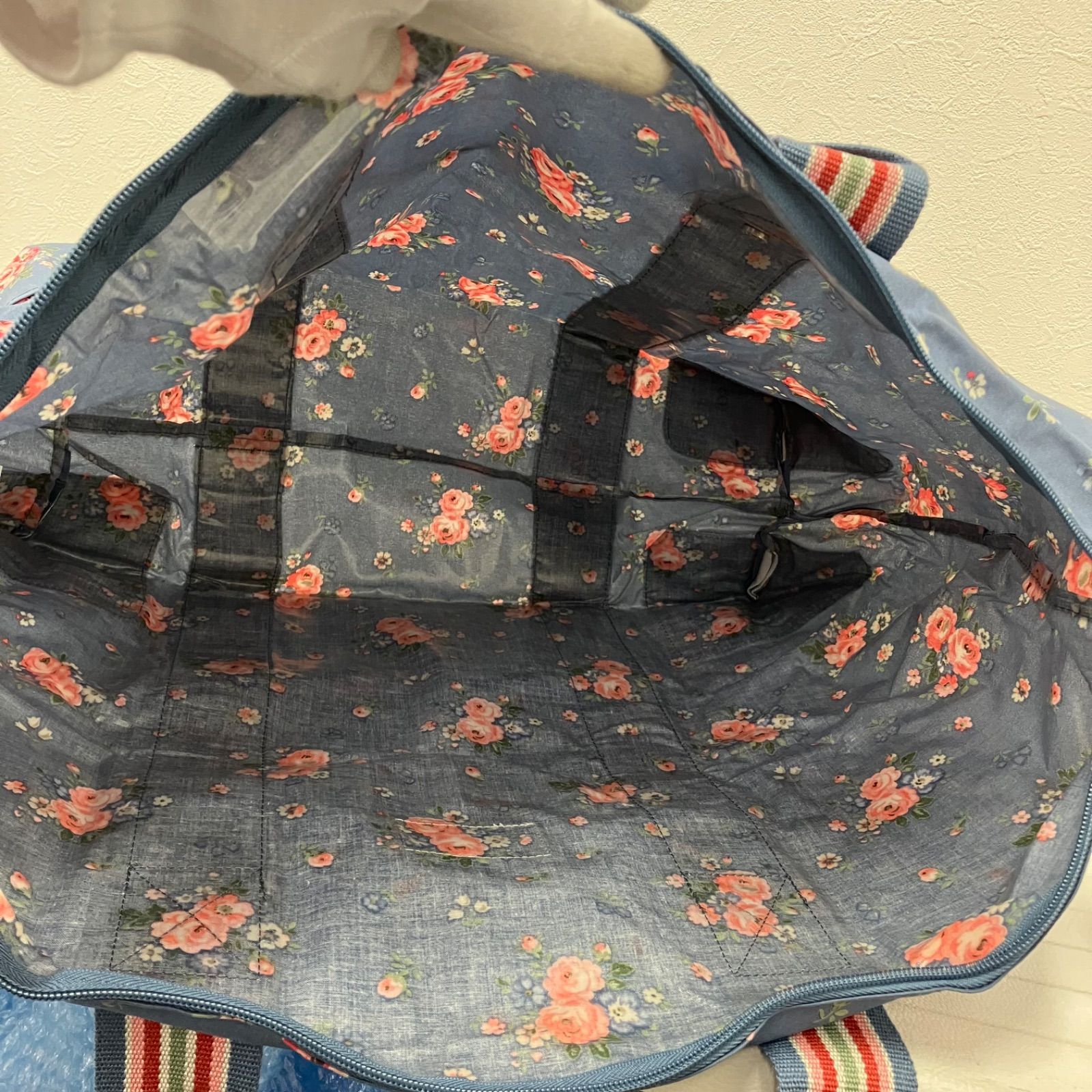 7937 Cath Kidston キャスキッドソン 折り畳み ボストンバッグ 旅行用