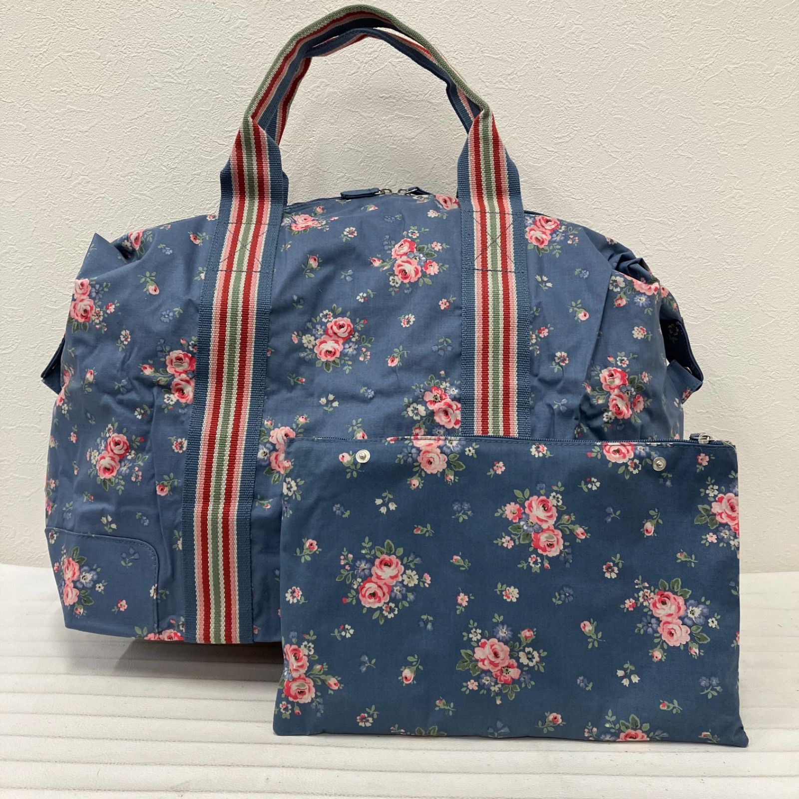 7937 Cath Kidston キャスキッドソン 折り畳み ボストンバッグ 旅行用