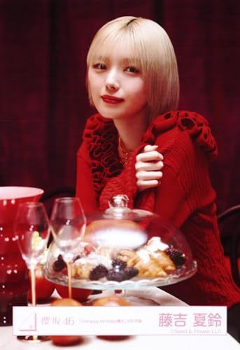 櫻坂46 生写真 「Unhappy birthday構文」MV衣装 4種コンプ 藤吉夏鈴☆m