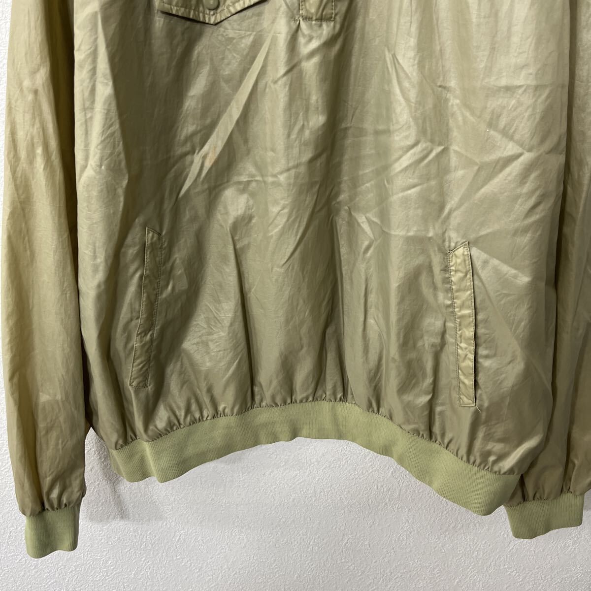 LACOSTE ナイロンジャケット XL ベージュ ラコステ ハーフジップ