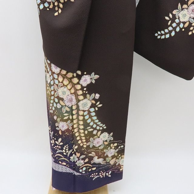 六花-RIKKA- 美品 正絹 やまと誂製 翠山工房 桐屋の辻が花 トール