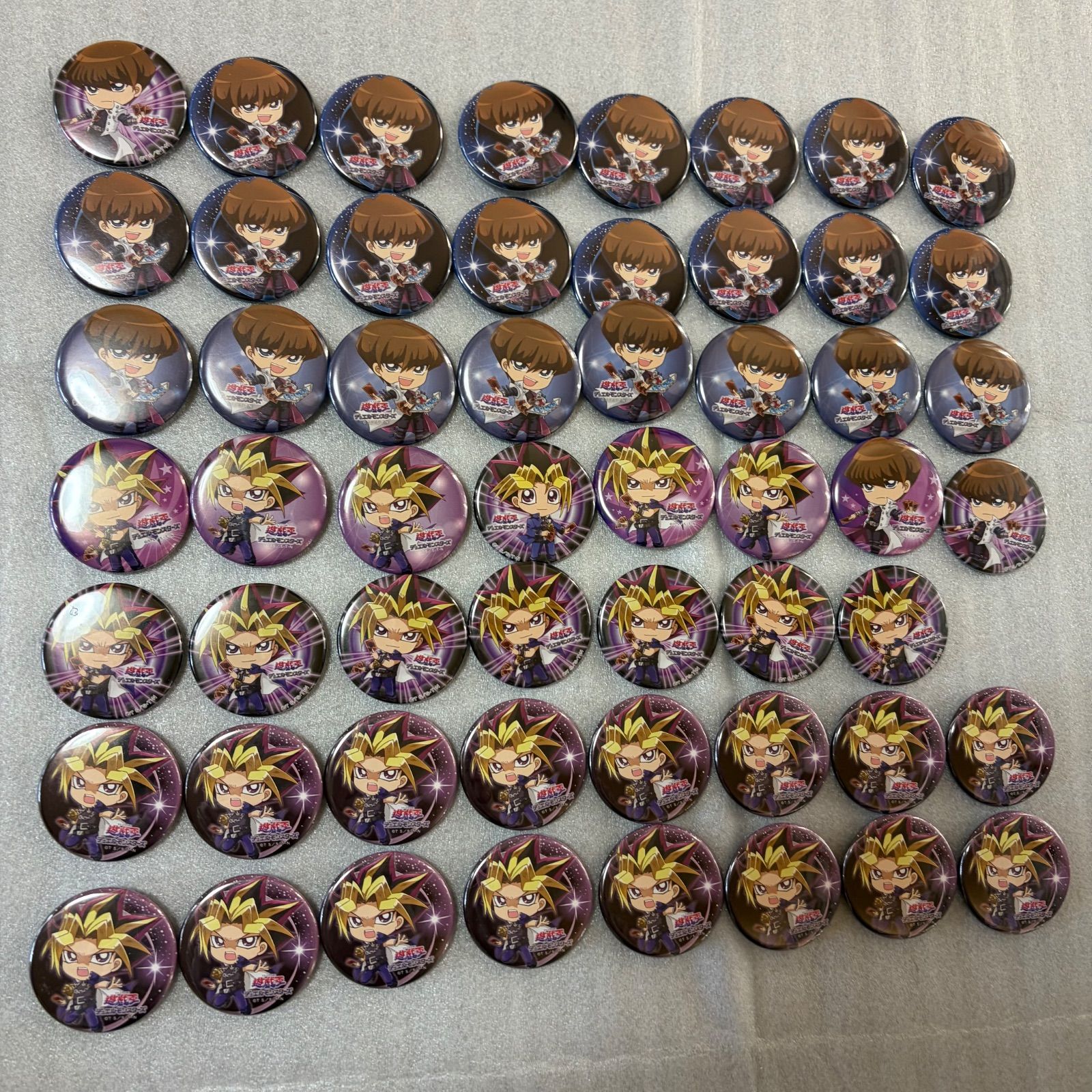 遊戯王 缶バッジ まとめ売り 海馬瀬人 闇遊戯 武藤遊戯