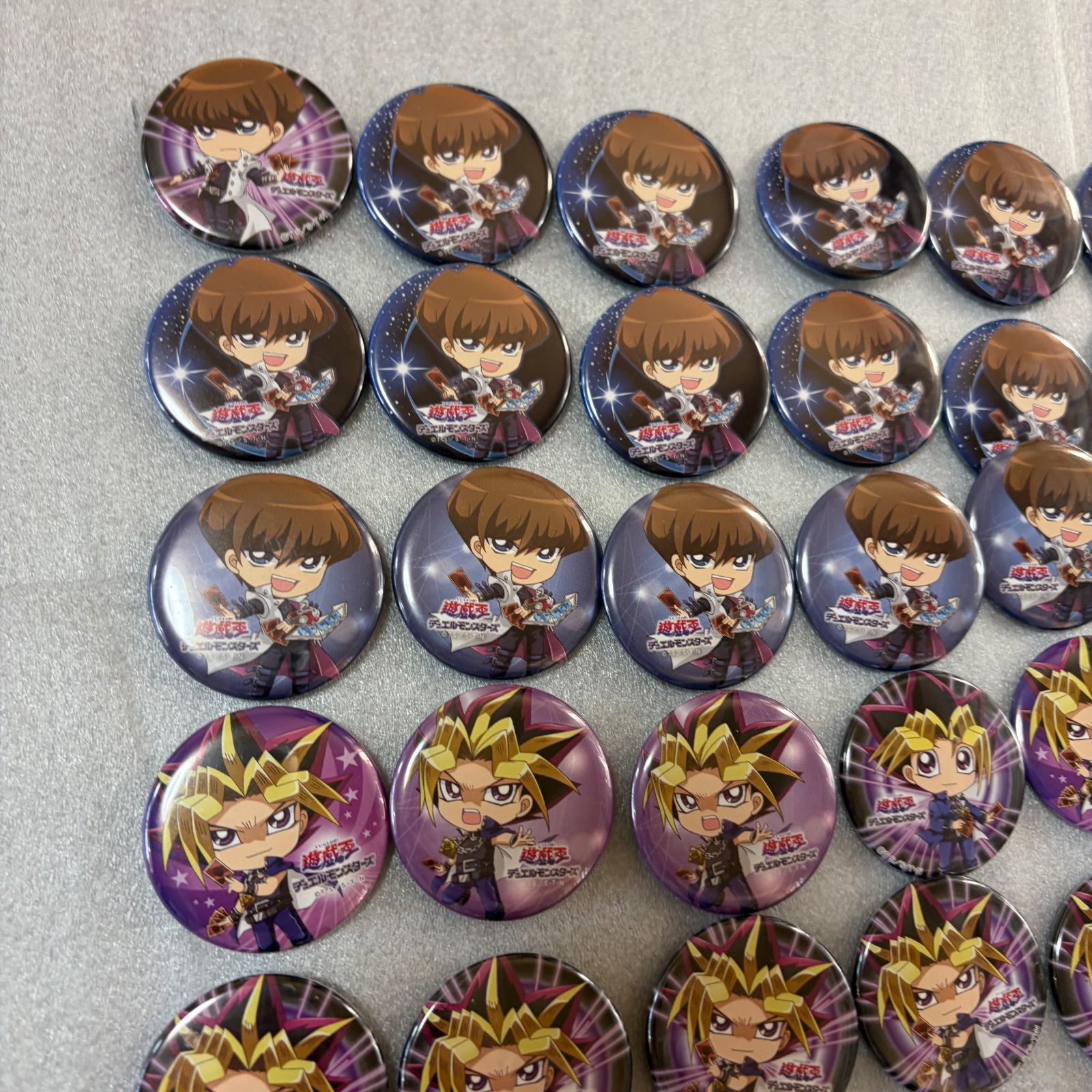 遊戯王 缶バッジ まとめ売り 海馬瀬人 闇遊戯 武藤遊戯
