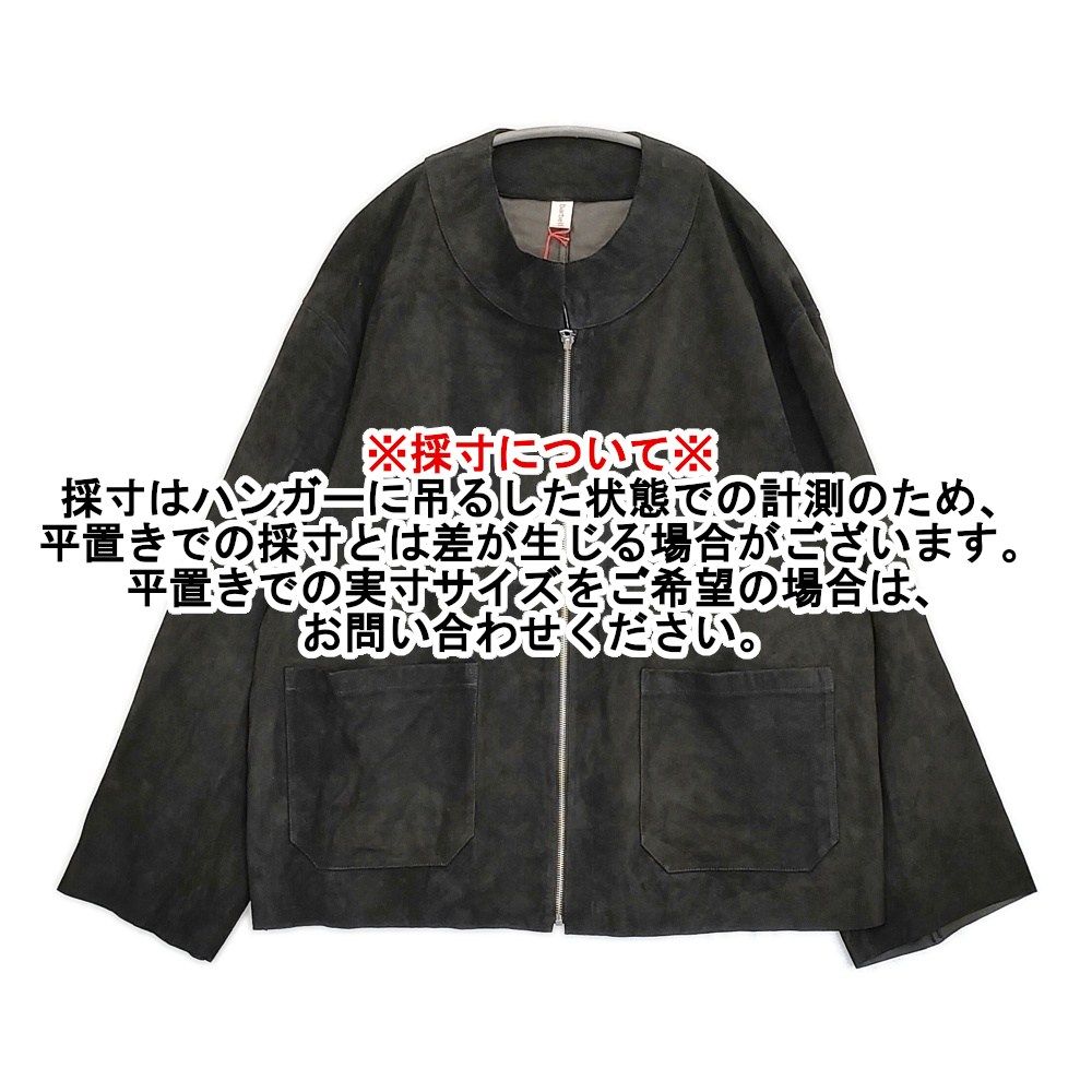 barbell object 新品 JOHN別注 lamb skin zip jacket レザー シープ