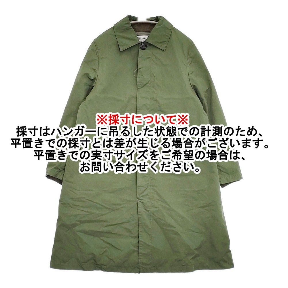 R&D.M.Co- ガーメントダイステンカラーコート XS 定価121000円