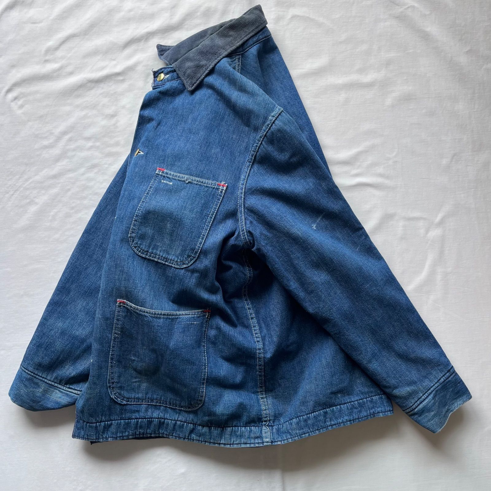 ELY エリー カバーオール デニム チョアコート 70s 80s USA - メルカリ